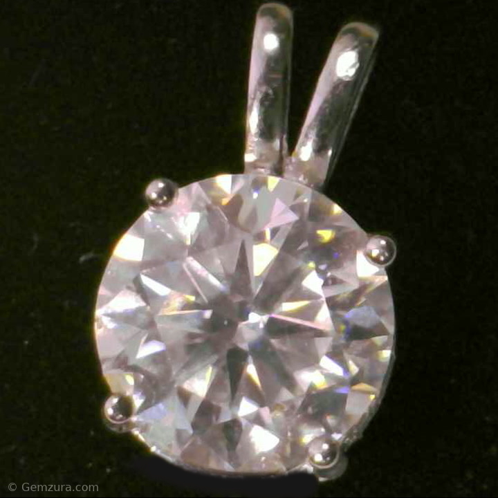 Hasenohr Solitaire CVD Diamond Pendant (2.10 ct)